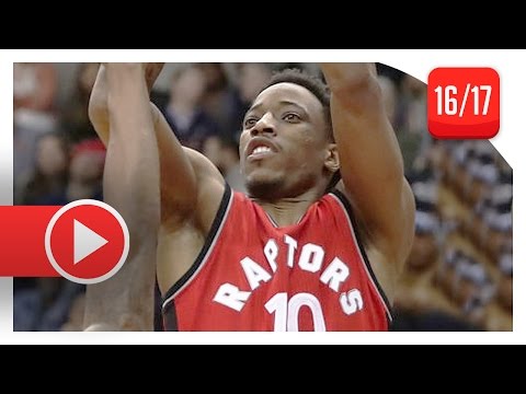DeMar DeRozan Full Highlights vs Wizards (2017.03.03) - 32 Pts, 13 Reb, 5 Ast, CLUTCH!
