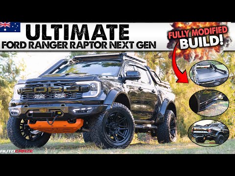 Ford Ranger Raptor Next-Gen 2024🔥FULLY MODIFIED BUILD w/ Unique HAMER Mods & New Roller Shutter!