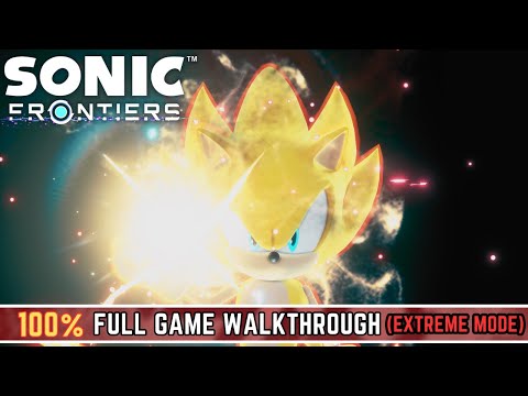Sonic Frontiers Update 3: The Final Horizon - 100% Full Game [Extreme Mode] / No Damage ~ Longplay