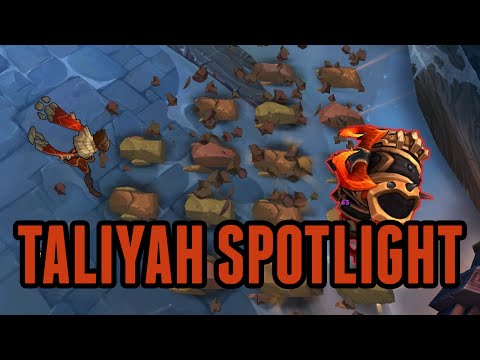 Taliyah Abilities Spotlight (LoL / League of Legends)