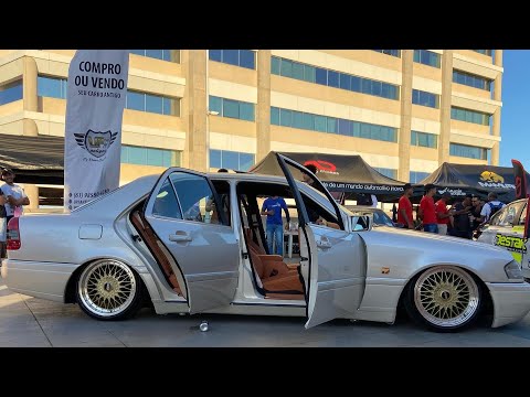 Mercedes c280 suspensão a ar e interior Leandro capotaria… exclusiva a venda… na UP7 Antigos