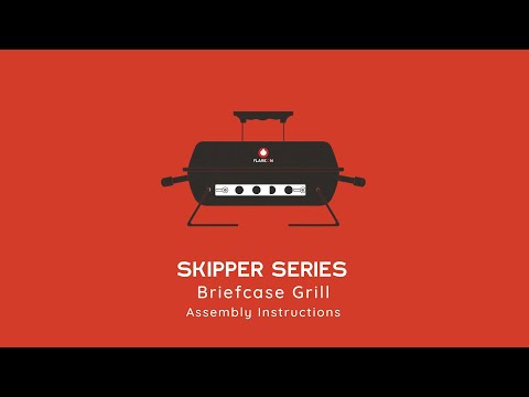 Briefcase Grill - Assembly