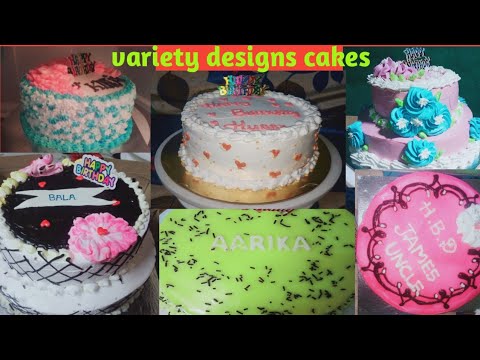 variety designs of cake.......