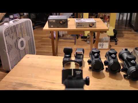 Vortex Viper vs Burris Fastfire 3  -- red dot shootout