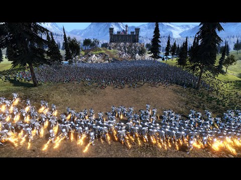 INVASION OF 300 SOUL TYRANTS AGAINST 12,000 MEDIEVAL ARMYS CASTLE