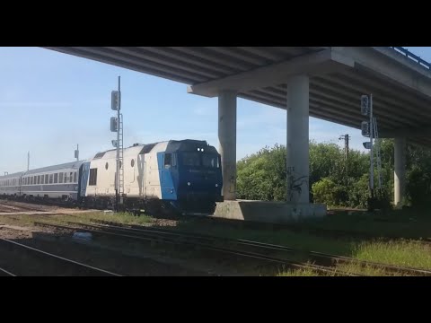 GM 64-0922-6 with IR 1944-1 [Satu Mare - Mangalia] depart from Satu Mare