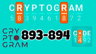 CRYPTOGRAM level 893 894