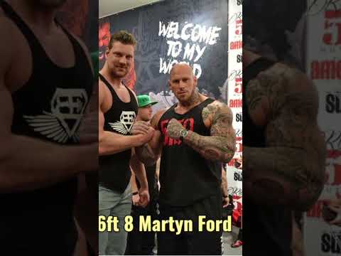 Is the Dutch Giant really so big - let's compare to Martyn Ford and Hafthor bjornsson