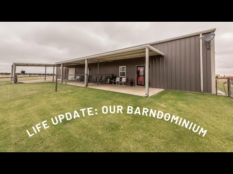 OUR BARNDOMINIUM W/ A MASSIVE SHOP | Life Update | Tour