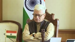 24.07.2026: राज्यपालांच्या उपस्थितीत आदिवासी बहुल ‘अनुसूचित क्षेत्रांमधील गावांचा समूह विकास’ या विषयावर बैठक संपन्न