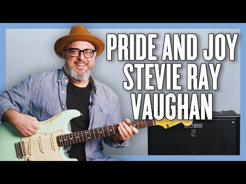 Stevie Ray Vaughan SRV Pride And Joy Guitar Lesson + Tutorial