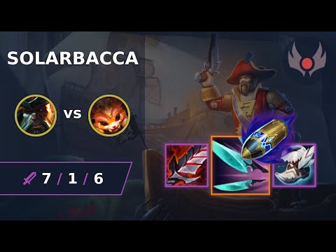 [ solarbacca ] Gangplank TOP vs Gnar | NA GRANDMASTER | LOL Season 2023