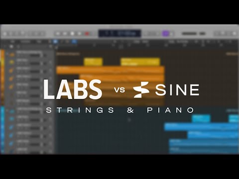 LABS vs SINE factory: Strings & Piano