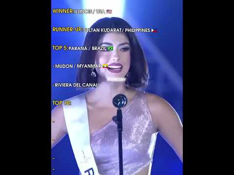 NATIONAL VS INTERNATIONAL TOP 10 MISS COSMO 2025