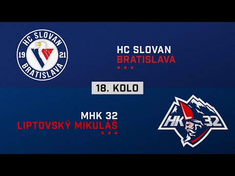 18.kolo HC Slovan Bratislava - MHK 32 Liptovský Mikuláš HIGHLIGHTS