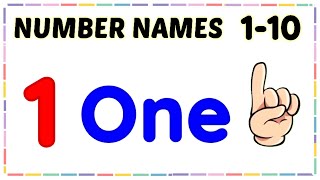 Number names | Number Names 1- 10 | Number spelling | Learn Numbers | Numbers 1 to 10 | #numbername gameplay video by Jailed123, 6:27 duration