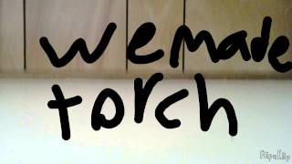 How to make a torch in terraria