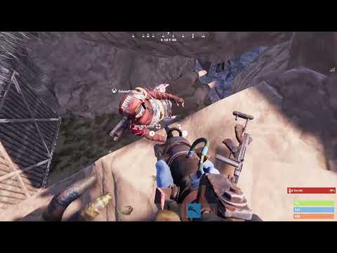 Winning a Raid Defense With a Jackhammer in Rust Console Edition