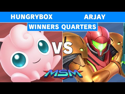 MSM Online 7 - Liquid | Hungrybox (Jigglypuff) Vs Arjay (Samus) Winners Quarters - Smash Ultimate