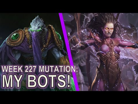 Starcraft II: My Bots! [Vision and Teleports!]