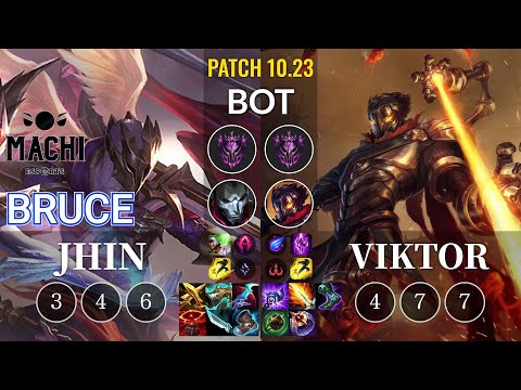 MCX Bruce Jhin vs Viktor Bot - KR Patch 10.23