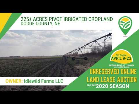 Land Lease Auction 225+/- Acres Dodge County, NE