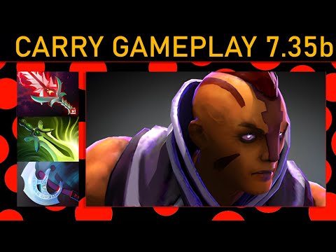 💰V-Tune Anti-Mage 900+ GPM! Carry Gameplay 7.35b - Dota 2 Top MMR