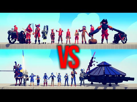 PIRATE TEAM vs RENAISSANCE TEAM #108 | TABS - Totally Accurate Battle Simulator