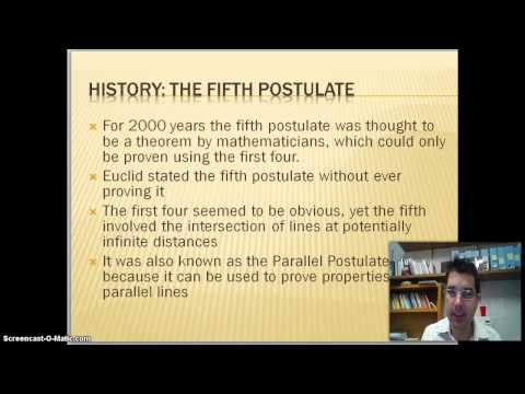 Euclid's Fifth Postulate