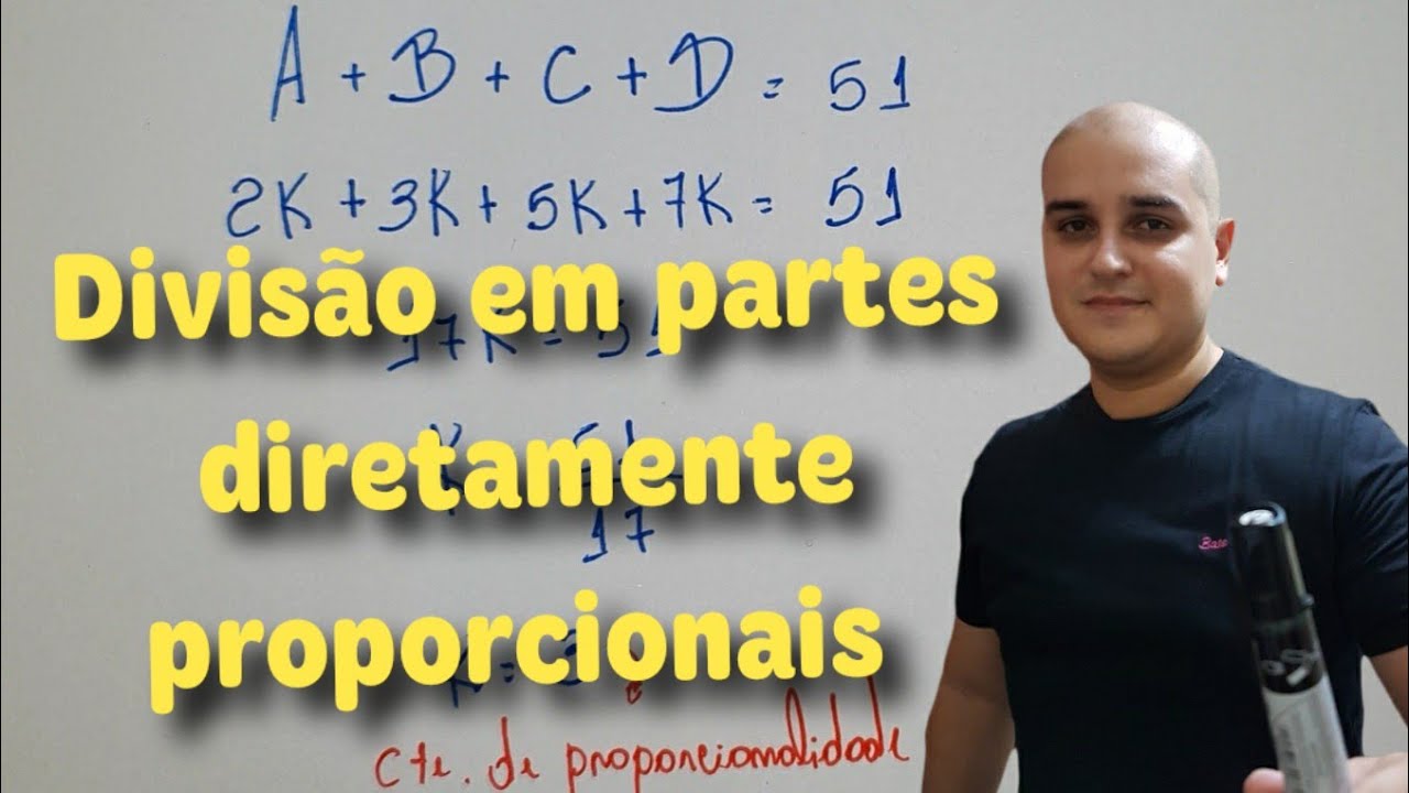 Divisão em partes diretamente proporcionais