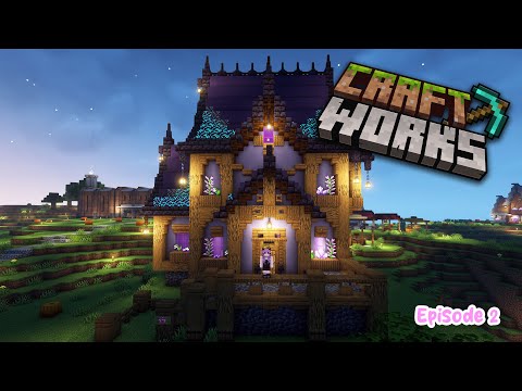 babyunicorn184 - CRAFTWORKS Episode 2: Building a Base on a Minecraft SMP