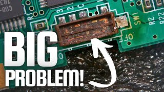 Fix IPS/AMOLED Screen and LED Flickering on the GBC - How to Clean the Game Boy Color Power Switch