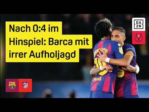 Schafft Barca das Mega-Comeback?:  FC Barcelona - Atletico Madrid | Halbfinale | Copa del Rey | DAZN