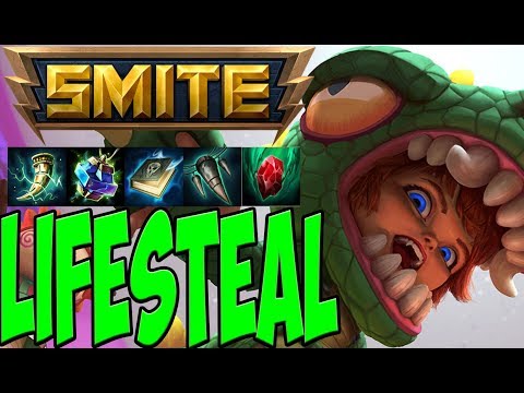 SMITE | SCYLLA FULL LIFESTEAL | GODSCYLLAAAA!