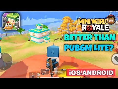 Mini World Royale Gameplay (Android, iOS) - Part 1