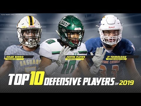 Top 10 Defensive Players in High School Football