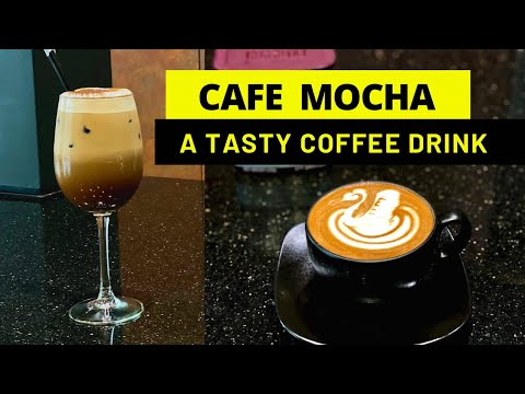 Most Easy Way to make mocha (cafe mocha) Hot & Iced coffee using Cocoa powder