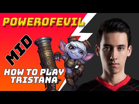 TSM PowerOfEvil plays Tristana Mid | LoL Pro Gameplay | NA Challenger