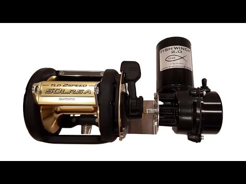FISH WINCH® - Electric Fishing Reel Motors (fits 280+ Penn, Shimano, Avet, Daiwa, & other brands).