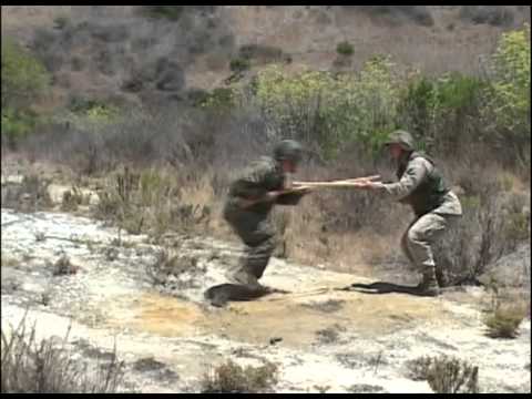 DISRUPT AND THRUST WHILE CLOSING W A STATIC OPPONENT