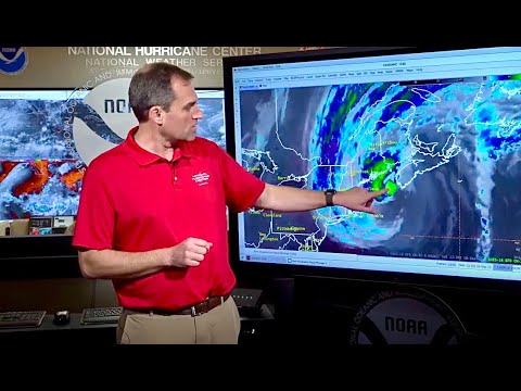 Post-Tropical Cyclone Lee update from the NHC in Miami, FL (September 16, 2023)