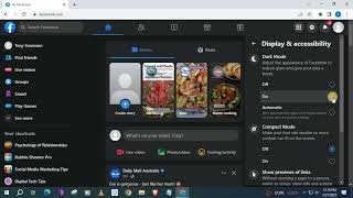 How to Turn Facebook to Dark Mode on PC