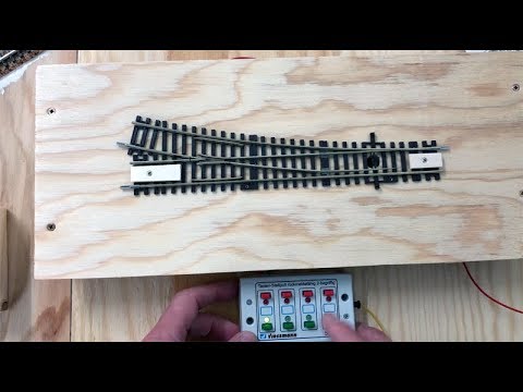 Lejonthal Teil 21 Unterflur Weichenantriebe