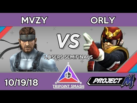 Tripoint Smash 32 - Losers Semifinals - MVZY (Snake) Vs. ORLY (Captain Falcon)