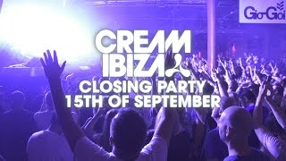 Cream Closing Party @ Amnesia Ibiza 2016