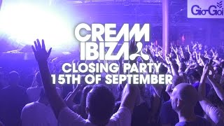 Cream Closing Party  Amnesia Ibiza 2016