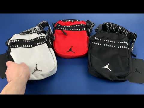 Сумка через плече nike air jordan месенджер джордан бананка найк - фото 1 - id-p1736620349