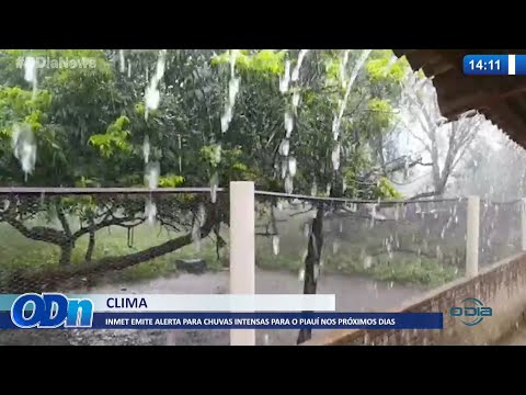 INMET emite alerta para chuvas intensas para o Piauí nos próximos dias 08 03 2022