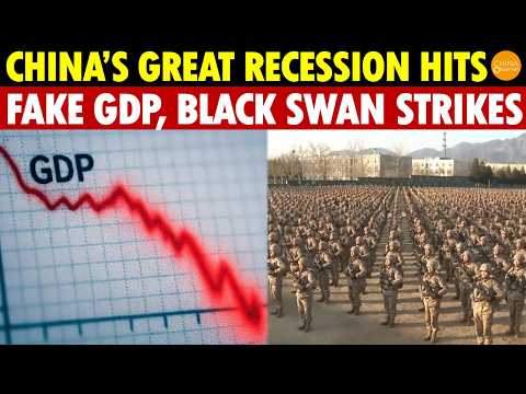 China’s Great Recession Hits! Fake GDP, Negative Growth, Military Spending Soars, Black Swan Strikes