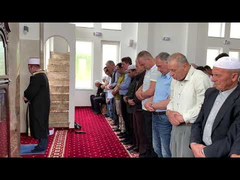 Falja e Namazit Xhumas nga Hafes Adnan Elmazi  Xhamia e Re lZVOR Kumanov